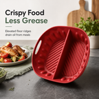 Air Fryer Silicone Liner Divided 3 Pack