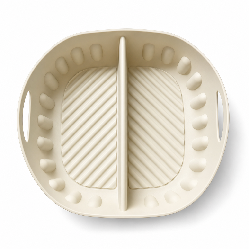 Air Fryer Silicone Liner Divided 3 Pack