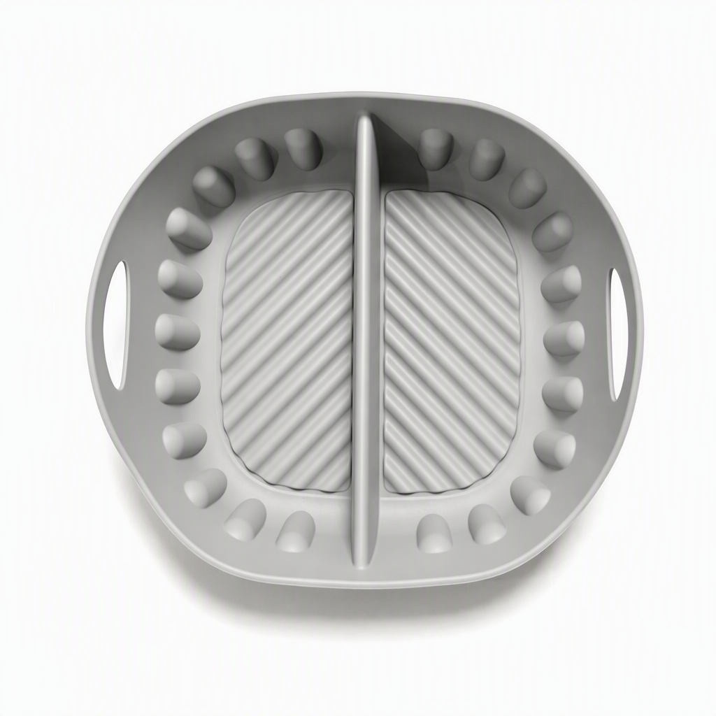 Air Fryer Silicone Liner Divided 3 Pack