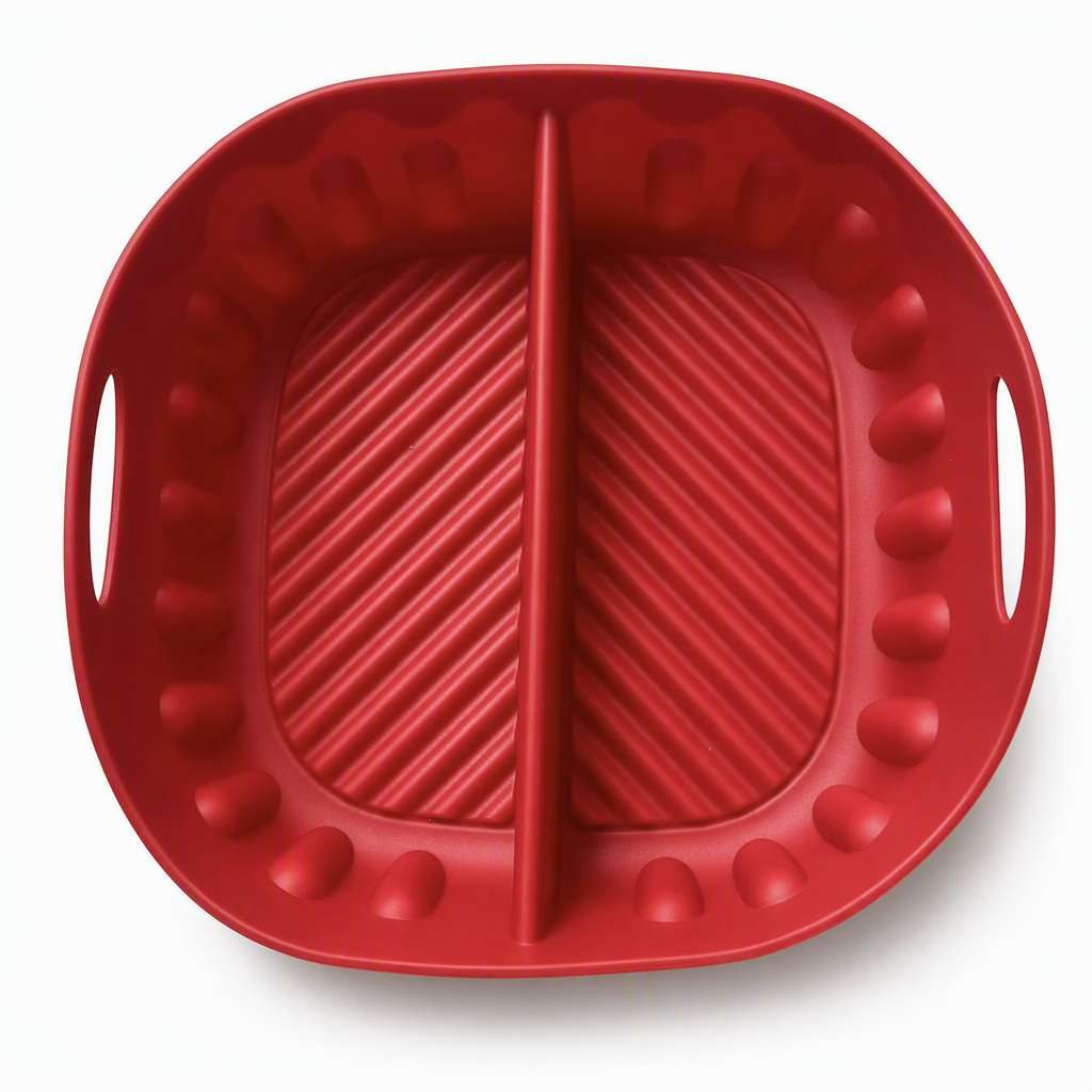 Air Fryer Silicone Liner Divided 3 Pack