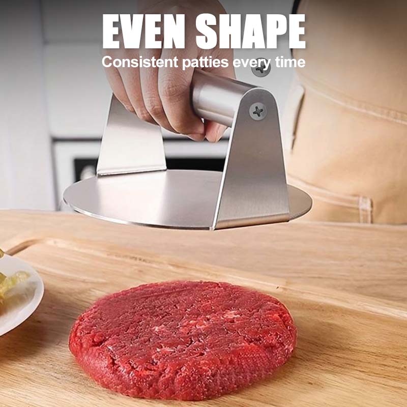 Burger Press Stainless Steel Set of 2