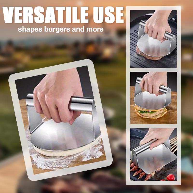 Burger Press Stainless Steel Set of 2