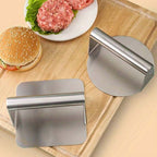 Burger Press Stainless Steel Set of 2