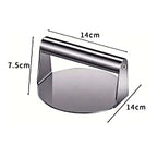 Burger Press Stainless Steel Set of 2