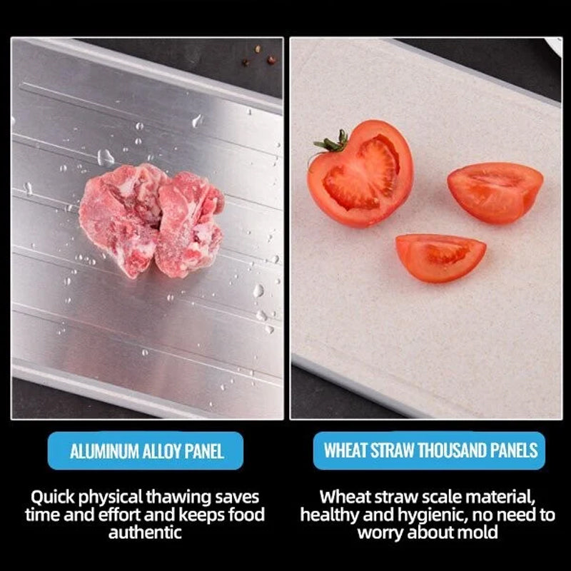 Defrosting Tray Aluminum 14.4 x 9.9 Inch