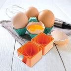 Egg Cracker Cube Set of 6 Orange