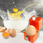 Egg Cracker Cube Set of 6 Orange