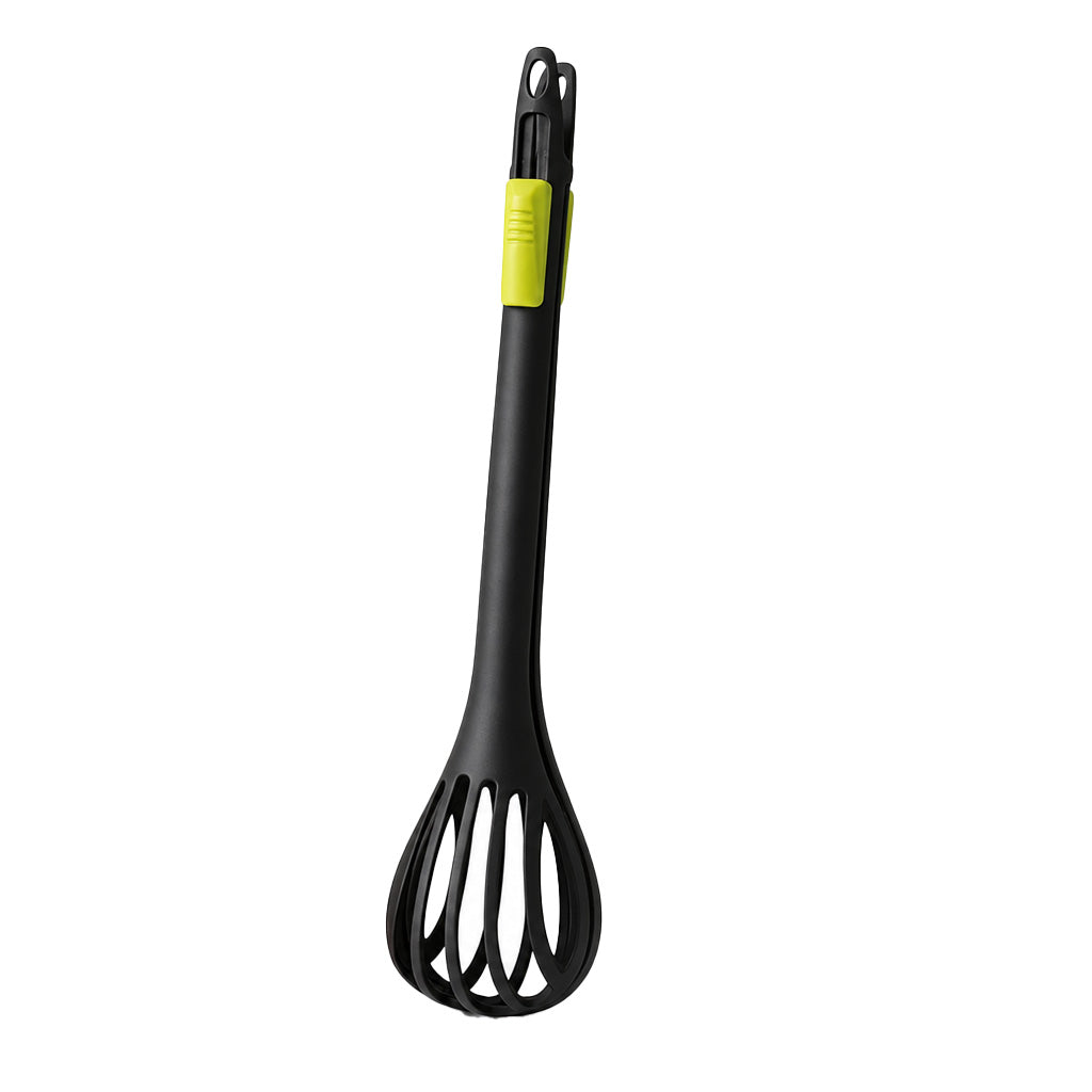 Egg Whisk and Food Tongs 2 in 1 Kitchen Tool 11 Inch
