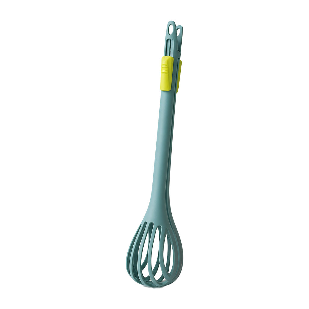 Egg Whisk and Food Tongs 2 in 1 Kitchen Tool 11 Inch