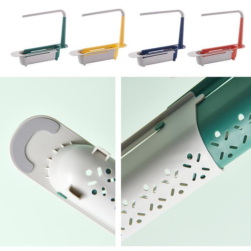Expandable Sink Caddy with Towel Bar