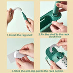 Expandable Sink Caddy with Towel Bar