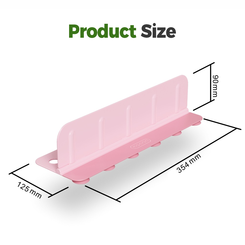 Foldable Sink Splash Guard with Suction Cups 13.9 Inch