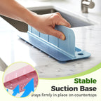 Foldable Sink Splash Guard with Suction Cups 13.9 Inch