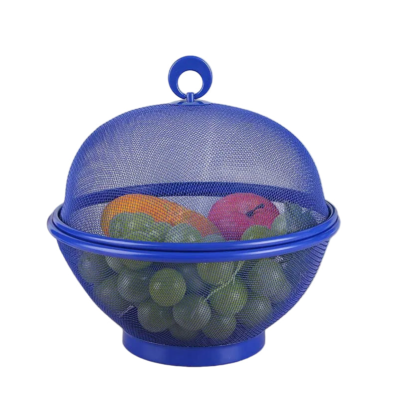 Mesh Fruit Basket with Lid 10.6 Inch
