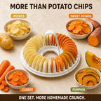 Microwave Potato Chip Maker Set with Slicer