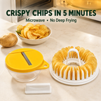 Microwave Potato Chip Maker Set with Slicer