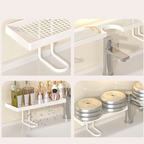 Over the Faucet Shelf Organizer Metal 19.7 Inch