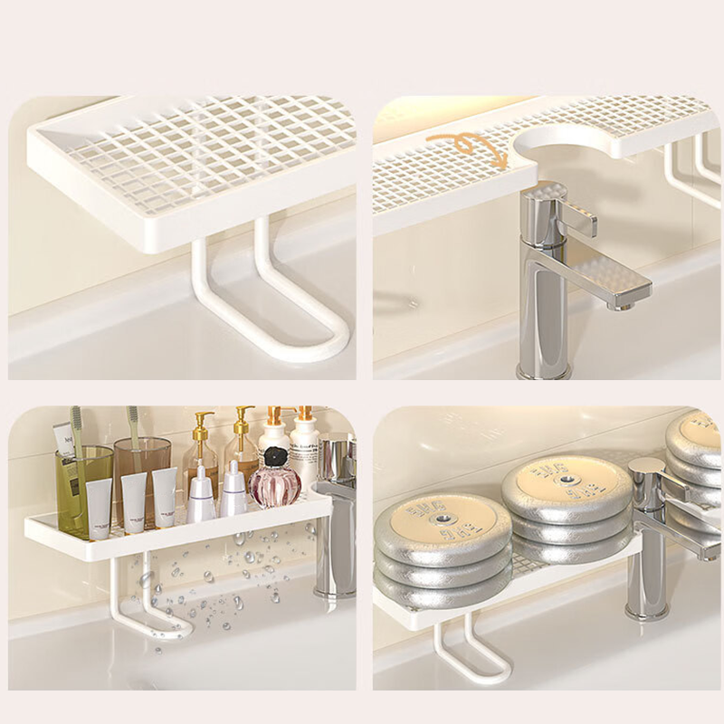 Over the Faucet Shelf Organizer Metal 19.7 Inch