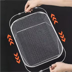 Over the Sink Dish Drying Rack Stainless Steel Mesh