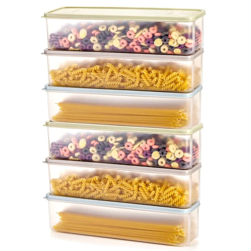 Pasta Storage Containers with Lids 1.3 L Set of 3