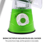 Rotary Cheese Grater with 3 Stainless Steel Drums
