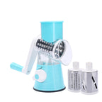 Rotary Cheese Grater with 3 Stainless Steel Drums