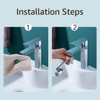 Rotating Faucet Aerator Extender 1080 Degree