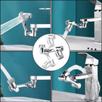 Rotating Faucet Aerator Extender 1080 Degree