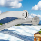 Sausage Turning Tongs Stainless Steel 15 Inch Set of 3