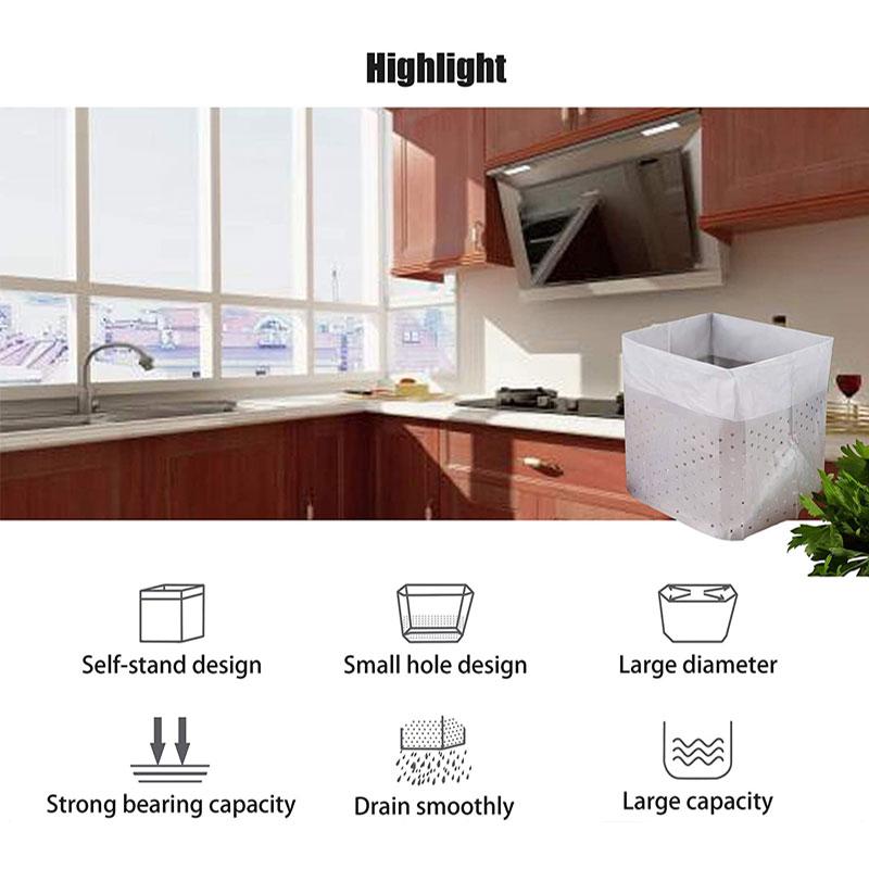 Sink Drain Strainer Bags 30 Pack